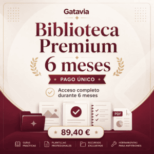 Biblioteca Premium de Gatavia con acceso completo durante 6 meses por 89,40 € en pago único.