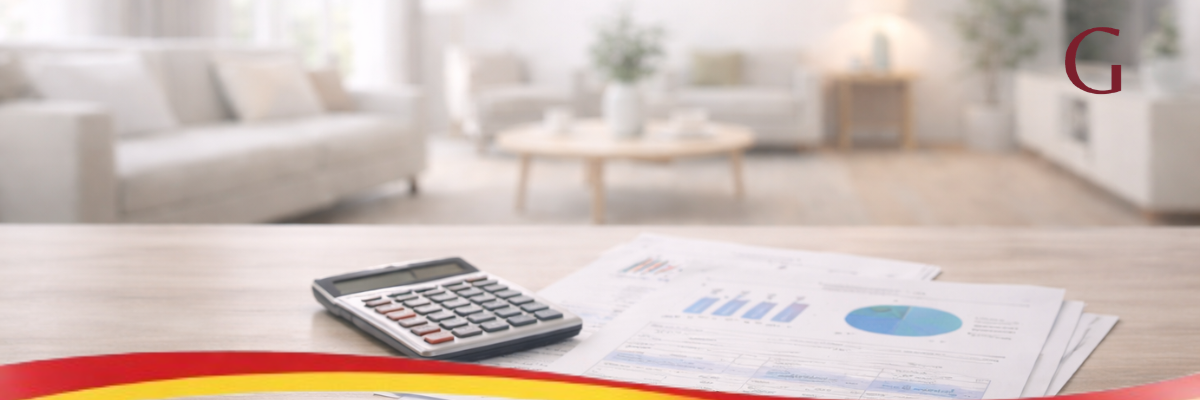 Análisis financiero y control económico de vivienda turística con documentos de rentabilidad y cálculo de ingresos en España